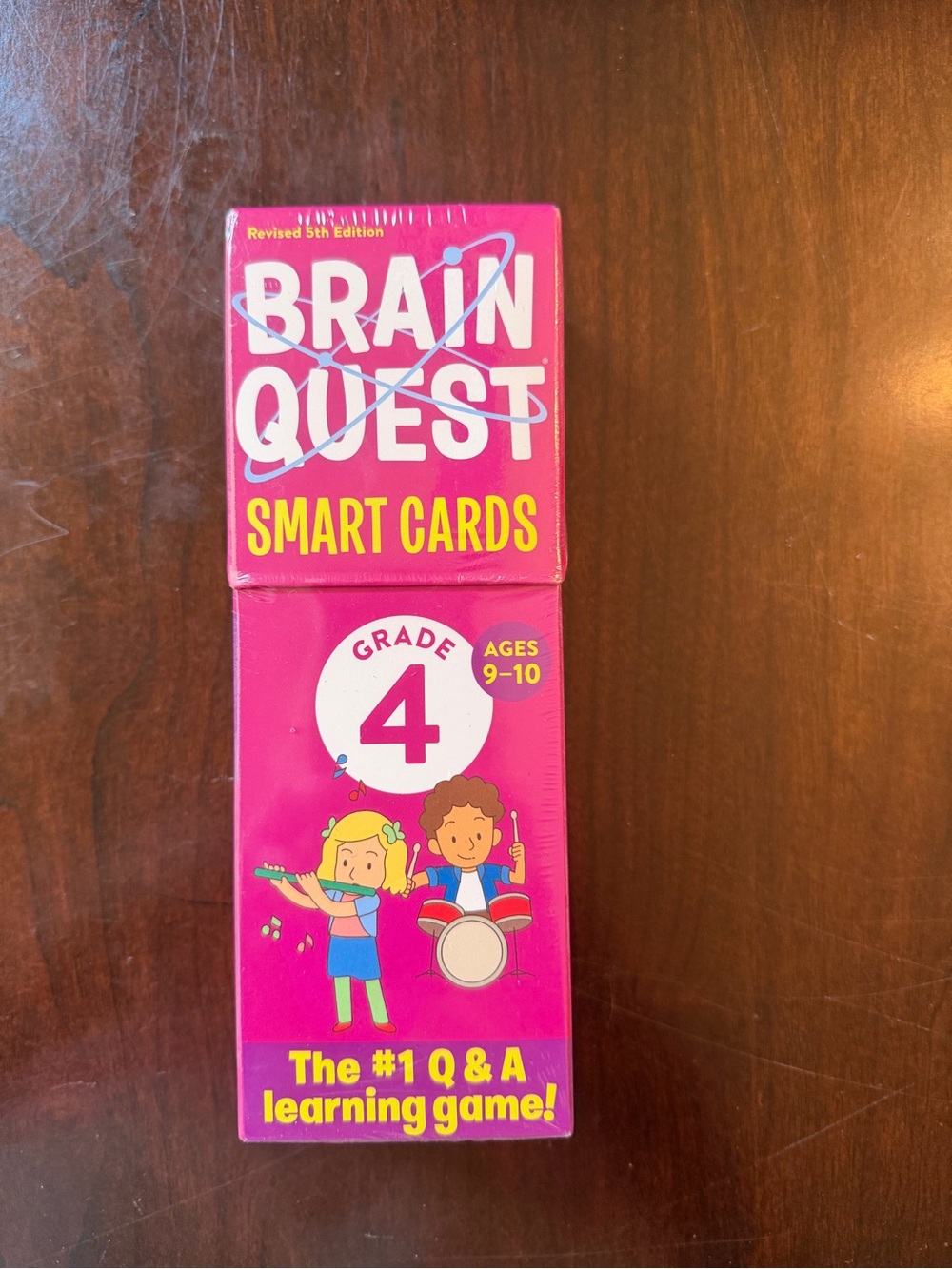 New Sealed Brain Quest Grade 4 Smart Cards